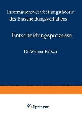 Entscheidungsprozesse 1