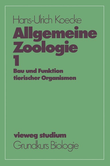 bokomslag Allgemeine Zoologie