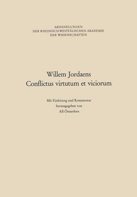 bokomslag Willem Jordaens Conflictus virtutum et viciorum