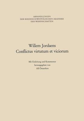 Alf Önnerfors - Willem Jordaens Conflictus virtutum et viciorum, Häftad