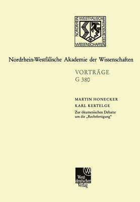 bokomslag Zur oekumenischen Debatte um die 'Rechtfertigung'