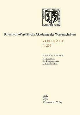 Mechanismen der Erregung von Lichtsinneszellen 1