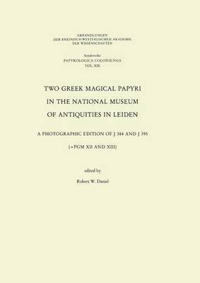 Robert W Daniel Robert W Daniel, Robert W. Daniel Robert W. Daniel - Two Greek Magical Papyri in the National Museum of Antiquities in Leiden, Häftad