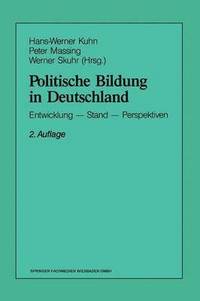 bokomslag Politische Bildung in Deutschland