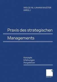 bokomslag Praxis des Strategischen Managements