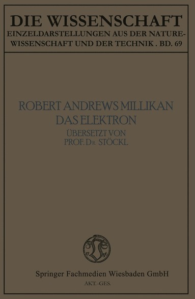 bokomslag Das Elektron