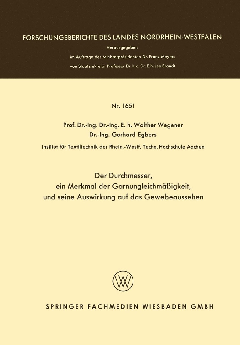 Der Durchmesser, ein Merkmal der Garnungleichmäßigkeit, und seine Auswirkung auf das Gewebeaussehen