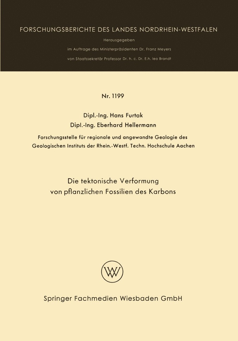 Die taktonische Verformung von pflanzlichen Fossilien des Karbons 1