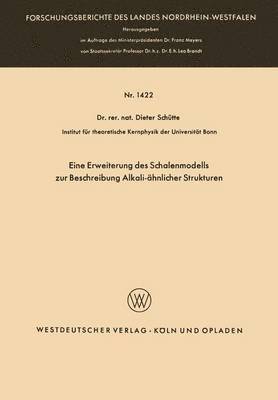 Eine Erweiterung des Schalenmodells zur Beschreibung Alkali-ähnlicher Strukturen