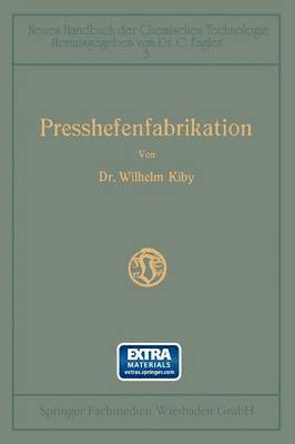 bokomslag Handbuch der Presshefenfabrikation