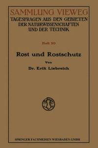 bokomslag Rost und Rostschutz