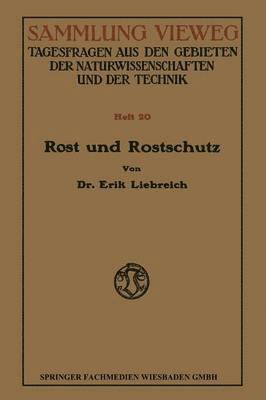 bokomslag Rost und Rostschutz