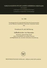 bokomslag Seßhaftwerden von Nomaden