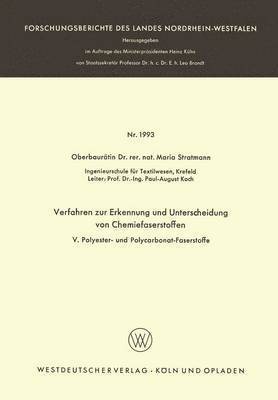 Verfahren zur Erkennung und Unterscheidung von Chemiefaserstoffen 1