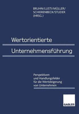 bokomslag Wertorientierte Unternehmensführung