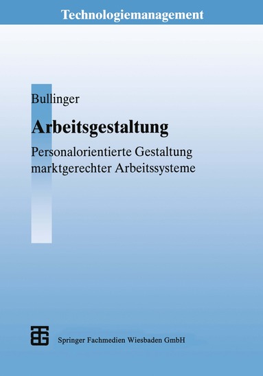 bokomslag Arbeitsgestaltung