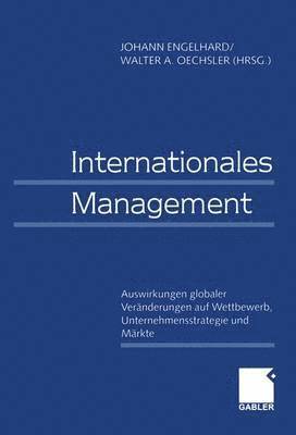 bokomslag Internationales Management / International Management