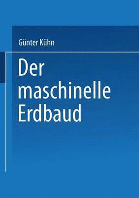 bokomslag Der maschinelle Erdbau