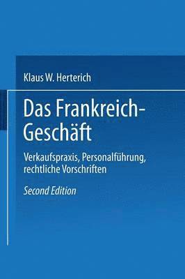 bokomslag Das Frankreich-Geschäft