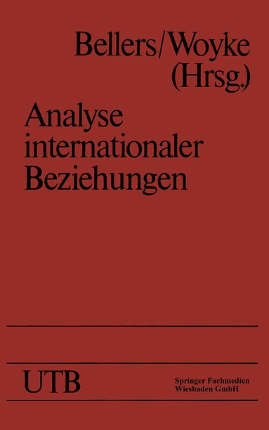 bokomslag Analyse internationaler Beziehungen