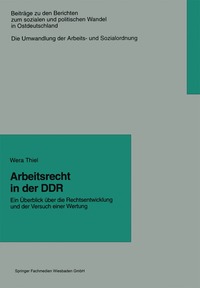 bokomslag Arbeitsrecht in der DDR