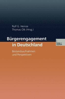 bokomslag Bürgerengagement in Deutschland: Bestandsaufnahme Und Perspektiven