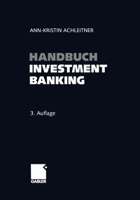 bokomslag Handbuch Investment Banking