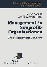 bokomslag Management in Nonprofit-Organisationen