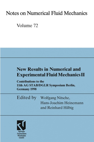 bokomslag New Results in Numerical and Experimental Fluid Mechanics II