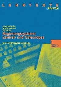 bokomslag Regierungssysteme Zentral- und Osteuropas