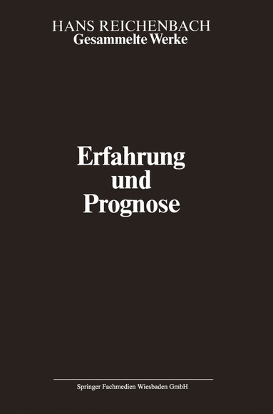 bokomslag Erfahrung und Prognose