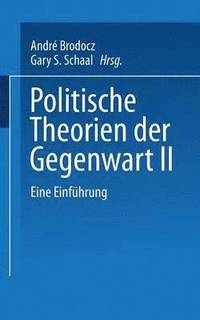 bokomslag Politische Theorien der Gegenwart II