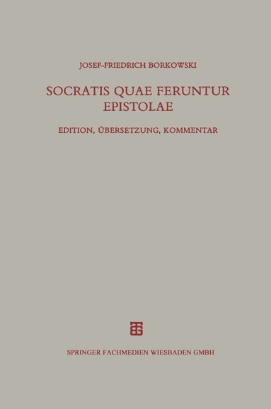 bokomslag Socratis quae feruntur epistolae