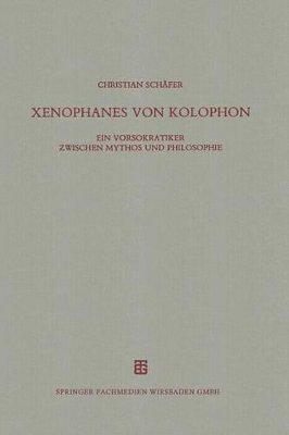 bokomslag Xenophanes von Kolophon