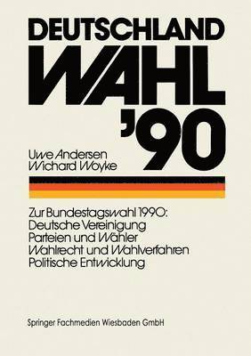 bokomslag Deutschland Wahl 90