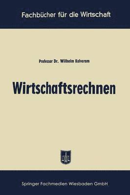 Wirtschaftsrechnen 1