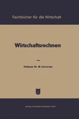 Wirtschaftsrechnen 1