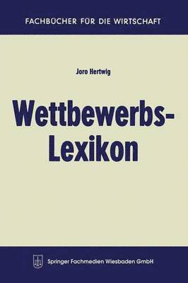 Wettbewerbs-Lexikon 1