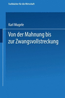 bokomslag Von der Mahnung bis zur Zwangsvollstreckung