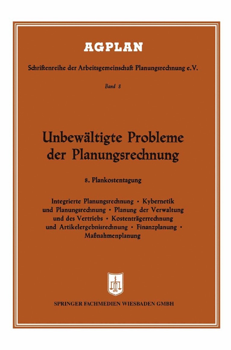 Josef Fuchs, K. Schwantag, Kenneth A. Loparo, Kreuzer - Unbewältigte Probleme der Planungsrechnung, Häftad