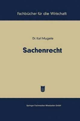 Sachenrecht 1