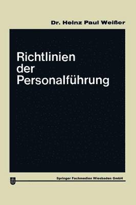 Richtlinien der Personalführung 1