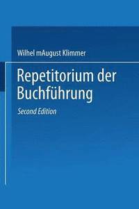 bokomslag Repetitorium der Buchfhrung