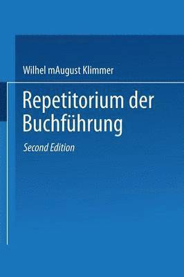 bokomslag Repetitorium der Buchfhrung