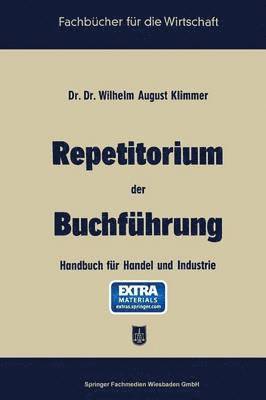 bokomslag Repetitorium der Buchfhrung