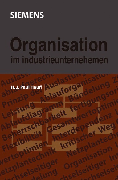 bokomslag Organisation im Industrieunternehmen