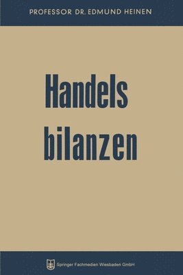 bokomslag Handelsbilanzen