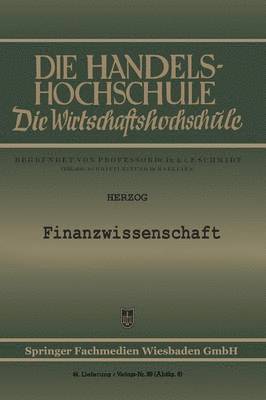 Finanzwissenschaft