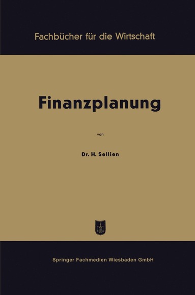 bokomslag Finanzplanung