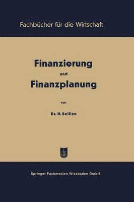 bokomslag Finanzierung und Finanzplanung